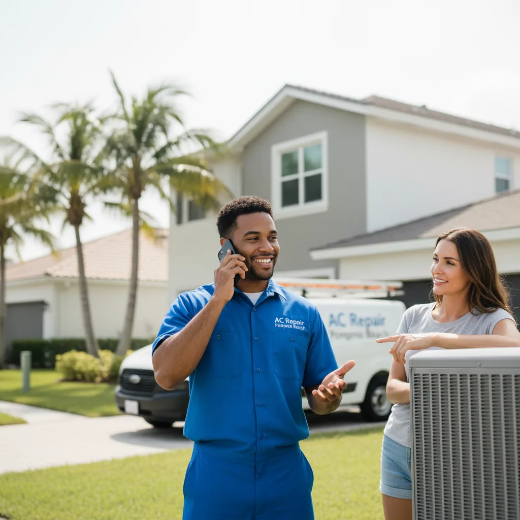 AC Repair Pompano Beach customer support in West Springfield Town
